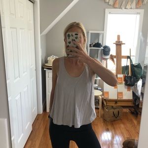 Wilfred Taupe Crossback Tank